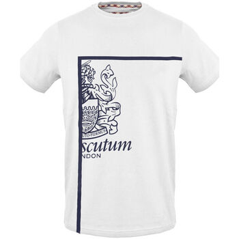 textil Hombre Camisetas manga corta Aquascutum - tsia127 Blanco