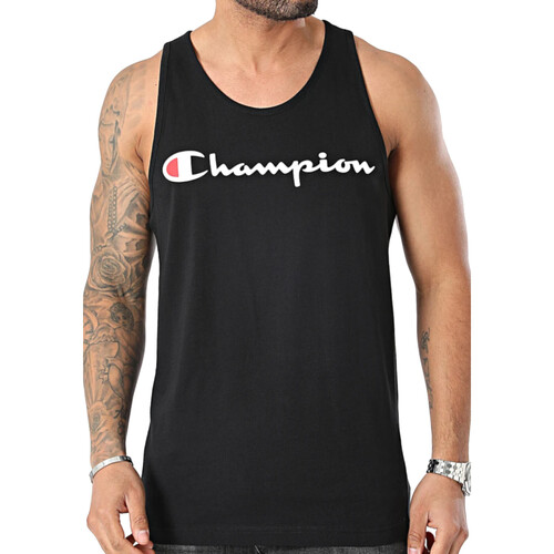 textil Hombre Camisetas sin mangas Champion 219833 Negro