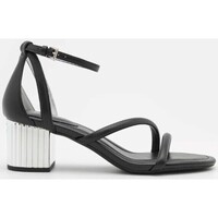 Zapatos Mujer Sandalias MICHAEL Michael Kors 40H3P0MS2L FORTER STRAPPY MID SANDAL Negro