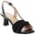 Zapatos Mujer Sandalias Vernissage E24260 Negro