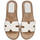 Zapatos Mujer Chanclas L&R Shoes HD-2378 Blanco