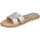 Zapatos Mujer Chanclas L&R Shoes HD-2378 Plata