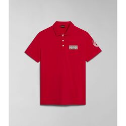 textil Hombre Tops y Camisetas Napapijri E-AMUNDSEN NP0A4H6A-R251 RED BARBERRY Rojo