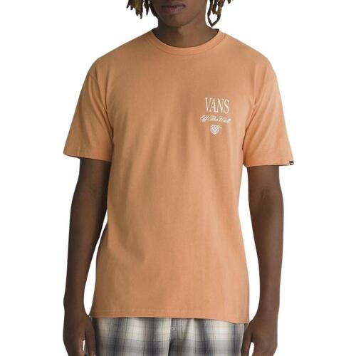 textil Hombre Camisetas manga corta Vans VN000G5QCR51 Naranja