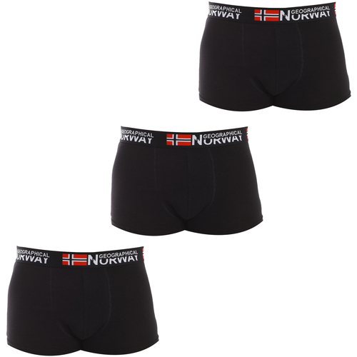 Ropa interior Hombre Boxer Geographical Norway GN1000-002 Negro