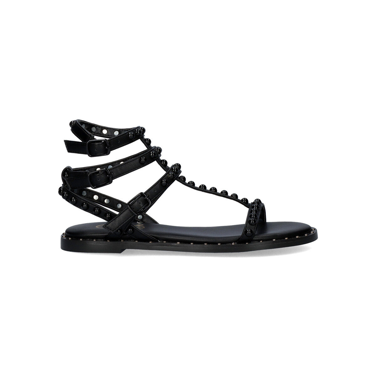 Zapatos Mujer Sandalias Exé Shoes SANDALIA PLANA EXÉ VF239-78 BLACK NEGRO