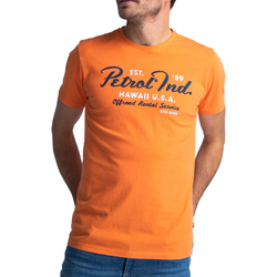 textil Hombre Camisetas manga corta Petrol Industries  Naranja