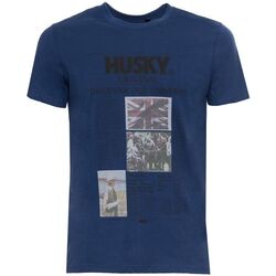textil Hombre Tops y Camisetas Husky - hs23beutc35co196-tyler Azul