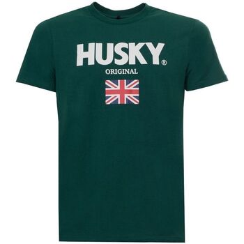 textil Hombre Tops y Camisetas Husky - hs23beutc35co177-john Verde