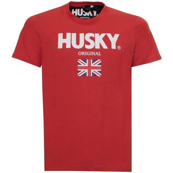 textil Hombre Tops y Camisetas Husky - hs23beutc35co177-john Rojo