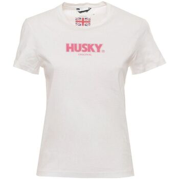 textil Mujer Camisetas manga corta Husky - hs23cedtc35co296-sophia Blanco