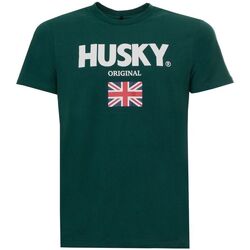 textil Hombre Camisetas manga corta Husky - hs23beutc35co177-john Verde