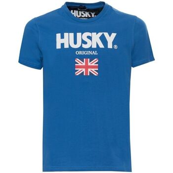 textil Hombre Camisetas manga corta Husky - hs23beutc35co177-john Azul