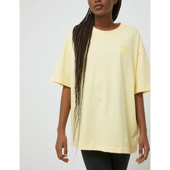 textil Mujer Camisetas manga corta Fila - faw0442 Amarillo