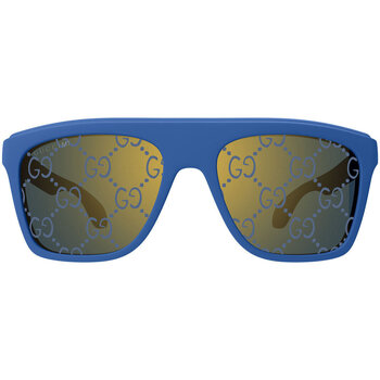 Relojes & Joyas Mujer Gafas de sol Gucci Occhiali da Sole  GG1570S 004 Azul