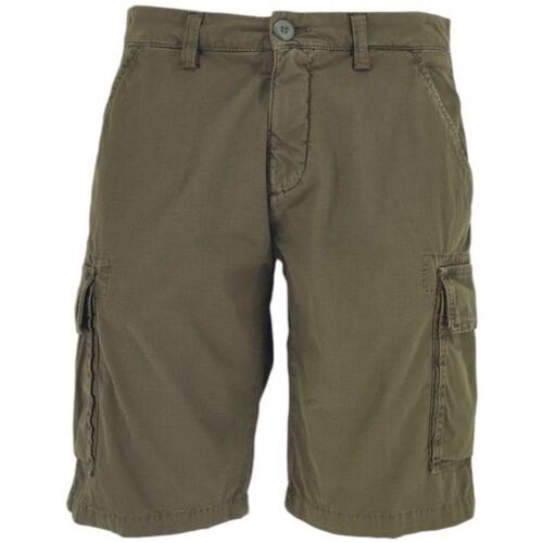 textil Hombre Shorts / Bermudas Modfitters Pantalones cortos Dover Ripstop Hombre Military Verde