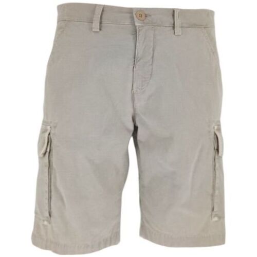 textil Hombre Shorts / Bermudas Modfitters Pantalones cortos Dover Ripstop Hombre Stone Beige