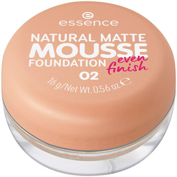 Belleza Mujer Base de maquillaje Essence Natural Matte Mousse Foundation - 02 - 02 Marrón