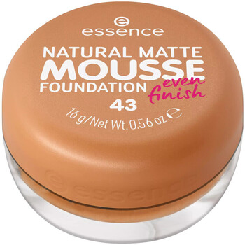 Belleza Mujer Base de maquillaje Essence Natural Matte Mousse Foundation - 43 - 43 Marrón
