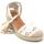 Zapatos Mujer Sandalias Mediterranea 40210 Beige