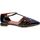 Zapatos Mujer Zapatos de tacón Angel Alarcon Decollete Donna Nero Namia 24001 Negro