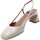 Zapatos Mujer Zapatos de tacón Angel Alarcon Decollete Donna Avorio Darby 24090 Blanco
