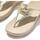 Zapatos Mujer Sandalias FitFlop HN8-675 Oro