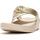 Zapatos Mujer Sandalias FitFlop HN8-675 Oro