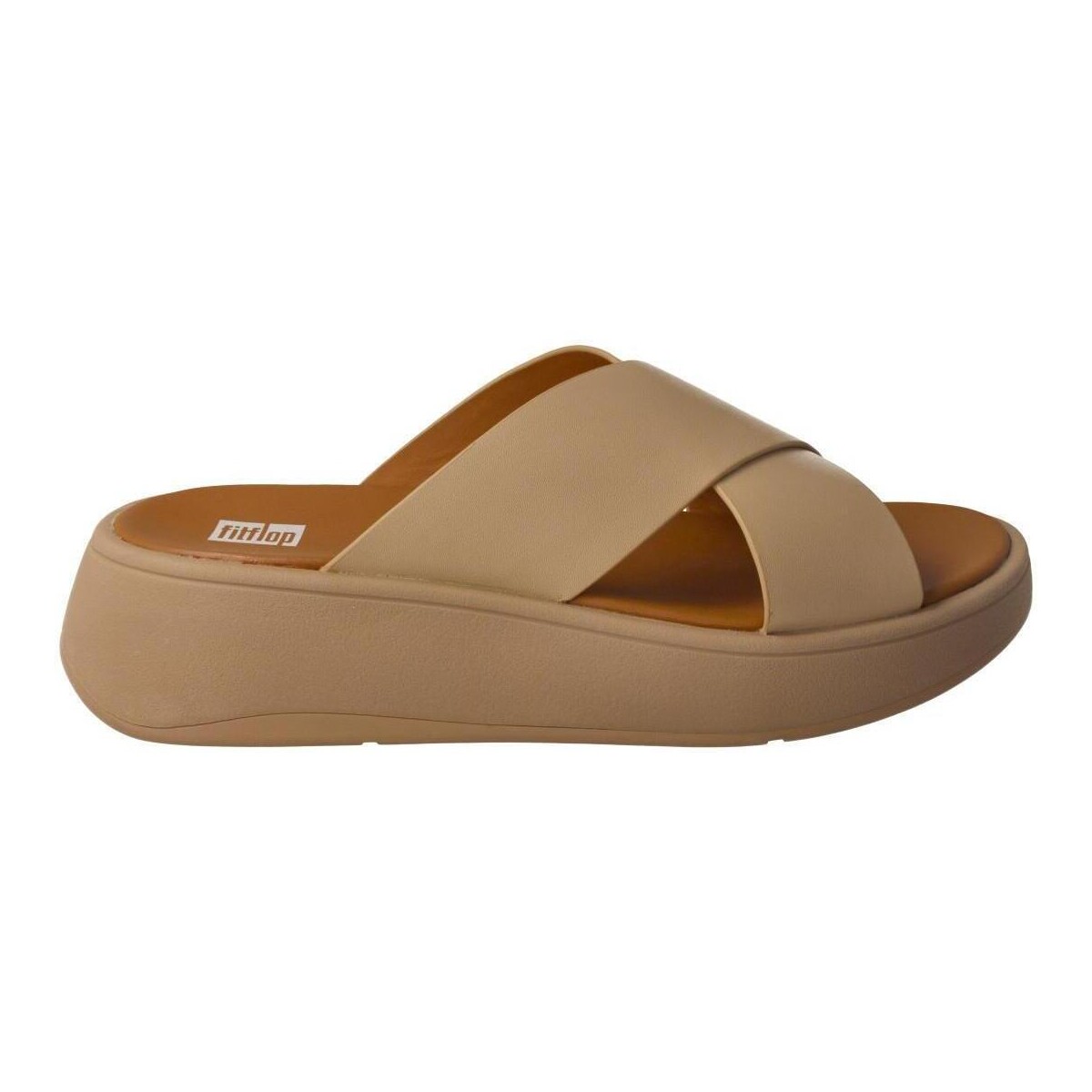 Zapatos Mujer Sandalias FitFlop FW5-A94 Beige