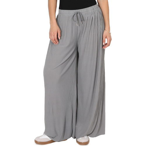 textil Mujer Pantalones La Modeuse 71620_P168404 Gris