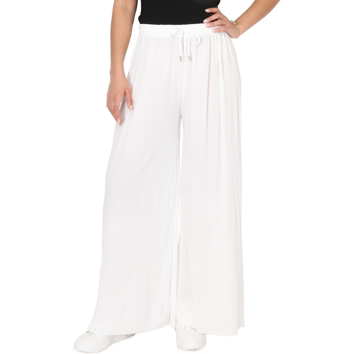 textil Mujer Pantalones La Modeuse 71629_P168413 Blanco