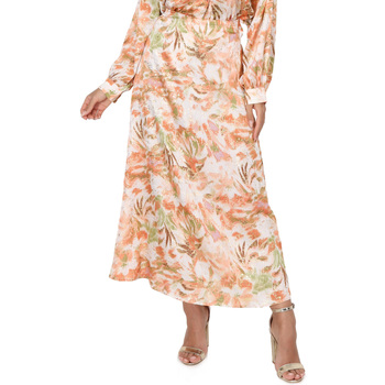 textil Mujer Faldas La Modeuse 71800_P168508 Naranja