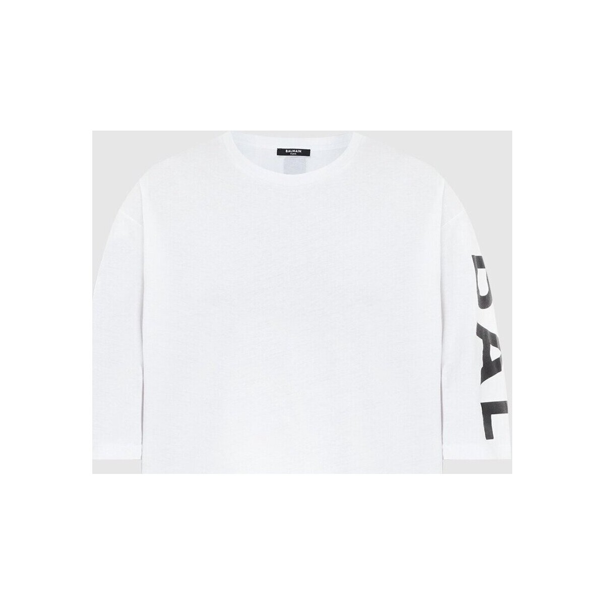 textil Hombre Camisetas manga corta Balmain XH1EH015 BB15 - Hombres Blanco