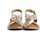 Zapatos Mujer Sandalias Walk & Fly 21-500 Oro