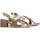 Zapatos Mujer Sandalias Walk & Fly 21-500 Oro