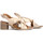 Zapatos Mujer Sandalias Walk & Fly 21-500 Beige