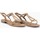 Zapatos Mujer Sandalias Keslem 35408 Beige
