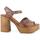 Zapatos Mujer Sandalias Blogger HUBBY Beige