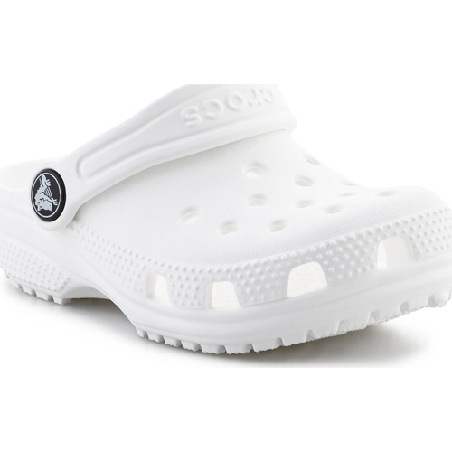 Zapatos Niños Sandalias Crocs Classic Kid Clog 206990-100 Blanco