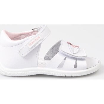 Zapatos Niños Derbie & Richelieu Titanitos Sandalias  Respetuosas Irina L670 Blanco Blanco