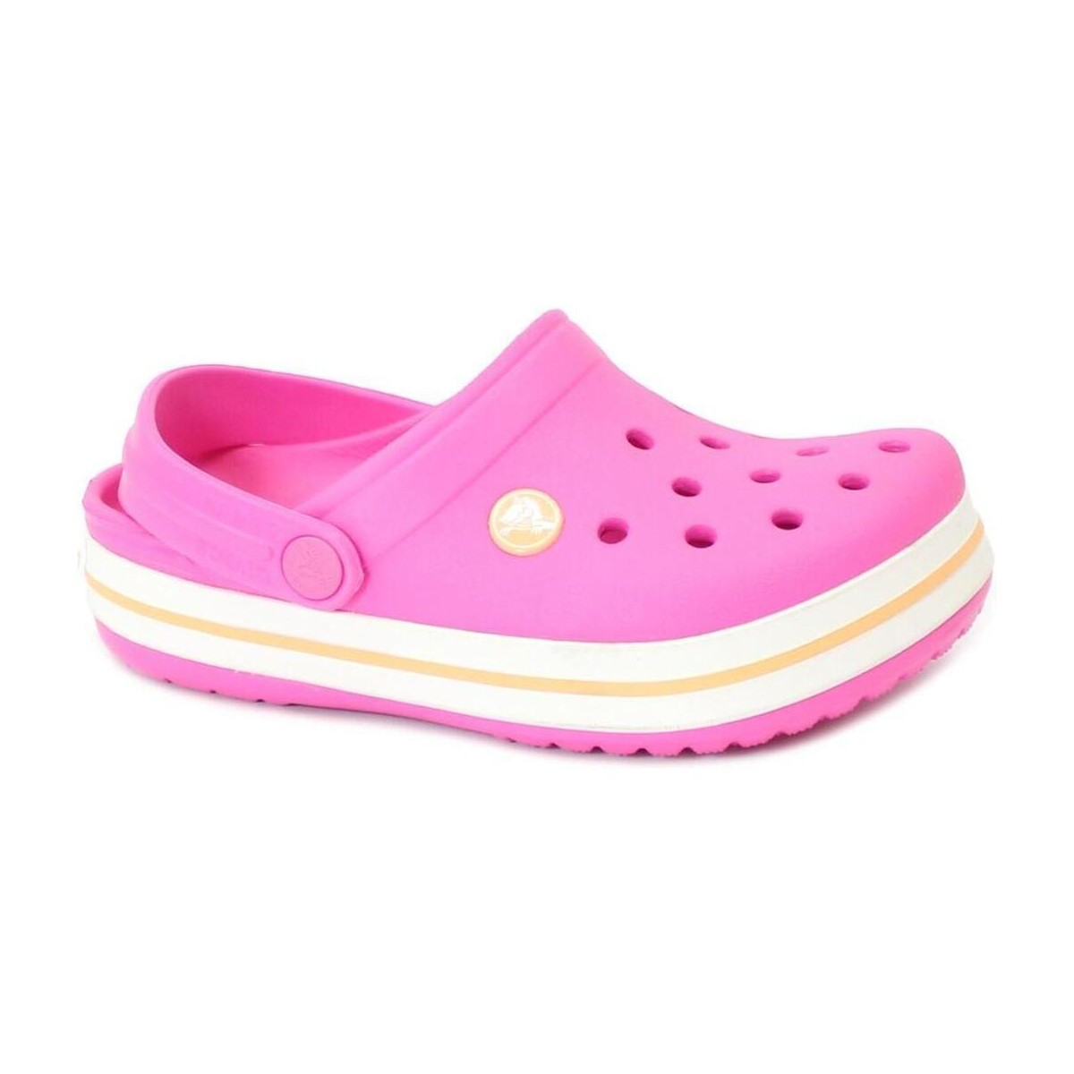 Zapatos Niños Zuecos (Mules) Crocs CRO-RRR-204537-6QZ Rosa