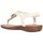 Zapatos Mujer Sandalias Amarpies ABZ 17063 Mujer Blanco Blanco