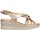 Zapatos Mujer Sandalias Pitillos 5611 Oro