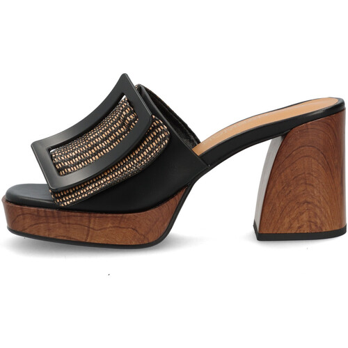 Zapatos Mujer Zuecos (Mules) Noa Harmon AMALFI Negro
