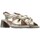 Zapatos Mujer Sandalias Pitillos 5692 Oro