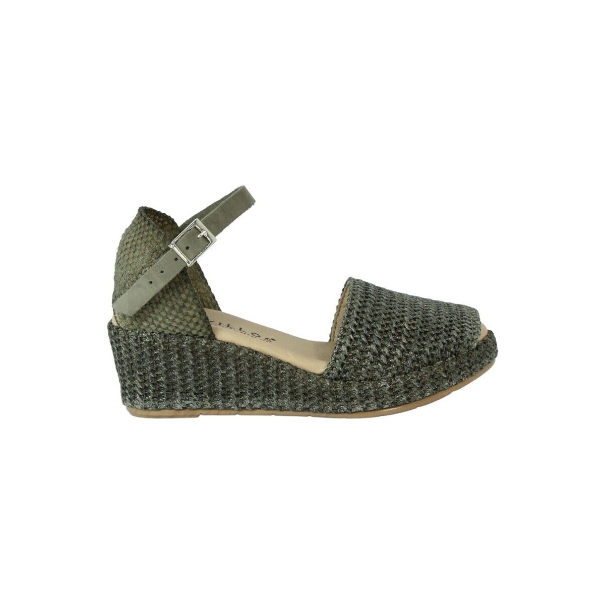 Zapatos Mujer Sandalias Pitillos 5501 Verde