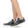 Zapatos Mujer Zapatillas bajas Kenzo K-FLY Negro / Plateado