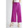 textil Mujer Pantalones Liu Jo Pantalón tobillero de popelina Violeta