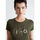 textil Mujer Tops y Camisetas Liu Jo Camiseta con logotipo y strass Verde
