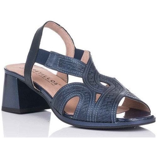 Zapatos Mujer Zapatos de tacón Pitillos 5690 Azul